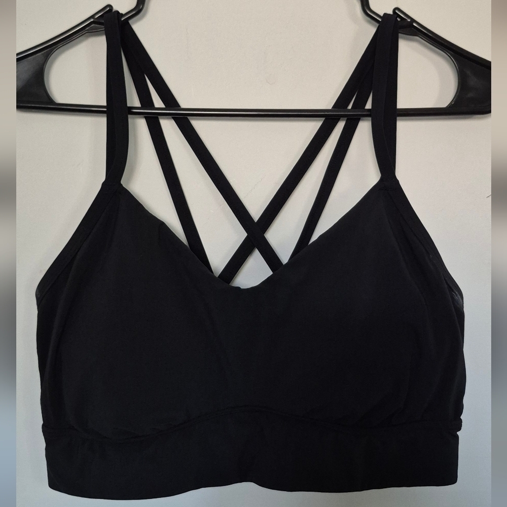 All in Motion Black Crossback Bra